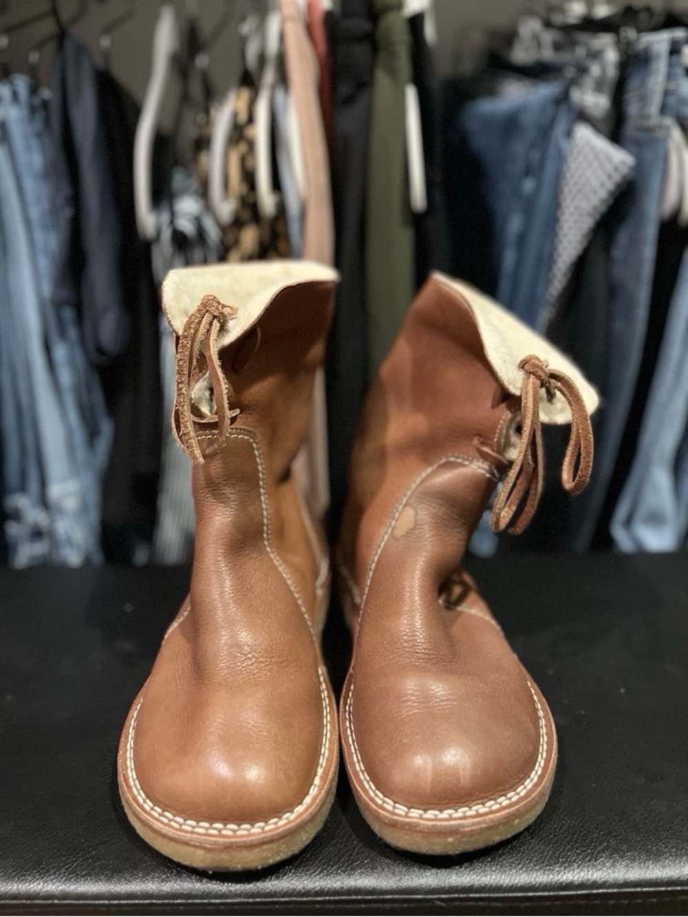 Duckfeet Arhus Boots Size 39 in Nut Brown - Picture 4 of 11